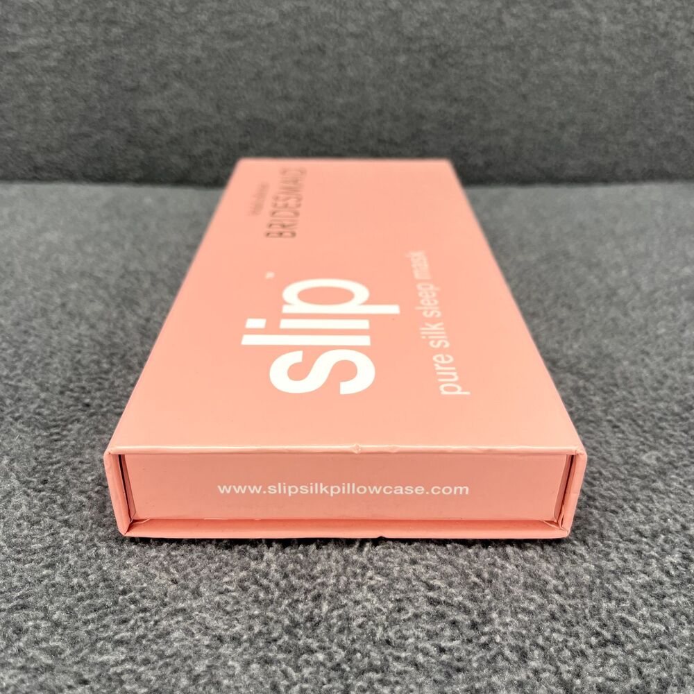 SlipSilk‎ 100% pure silk sleep mask bridesmaid bridal collection pink Slip - Picture 4 of 7